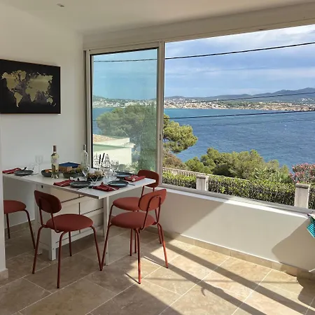 Lejlighed Breathtaking Mediterranean Views From Renovated Cosy Nest, Walk To Portissol And Port