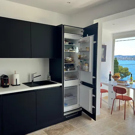 Lejlighed Breathtaking Mediterranean Views From Renovated Cosy Nest, Walk To Portissol And Port Sanary-sur-Mer