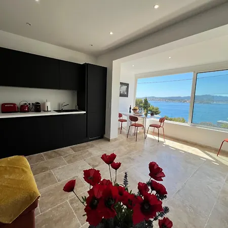 アパート Breathtaking Mediterranean Views From Renovated Cosy Nest, Walk To Portissol And Port *